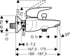 HANSGROHE METRIS-E   ,  31470 000